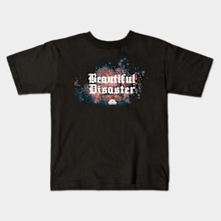 Beautiful Disaster Skull Kids T-Shirt